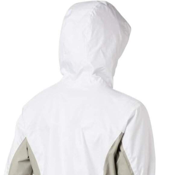 Columbia Women's Arcadia Ii Jacket S Color: White/Flint Grey - Picture 4 of 6